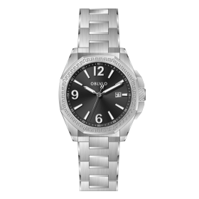 OBLVLO Original Design 316L Stainless Steel Black Dial Automatic Watch Luminous Waterproof Mechanical Watch reloj hombre CAM-SIM-YBY