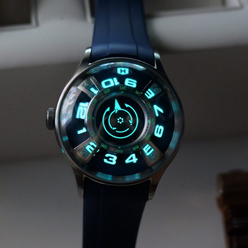 OBLVLO Curvature Engine Star Ship Rubber Men Super Luminous Blue ...